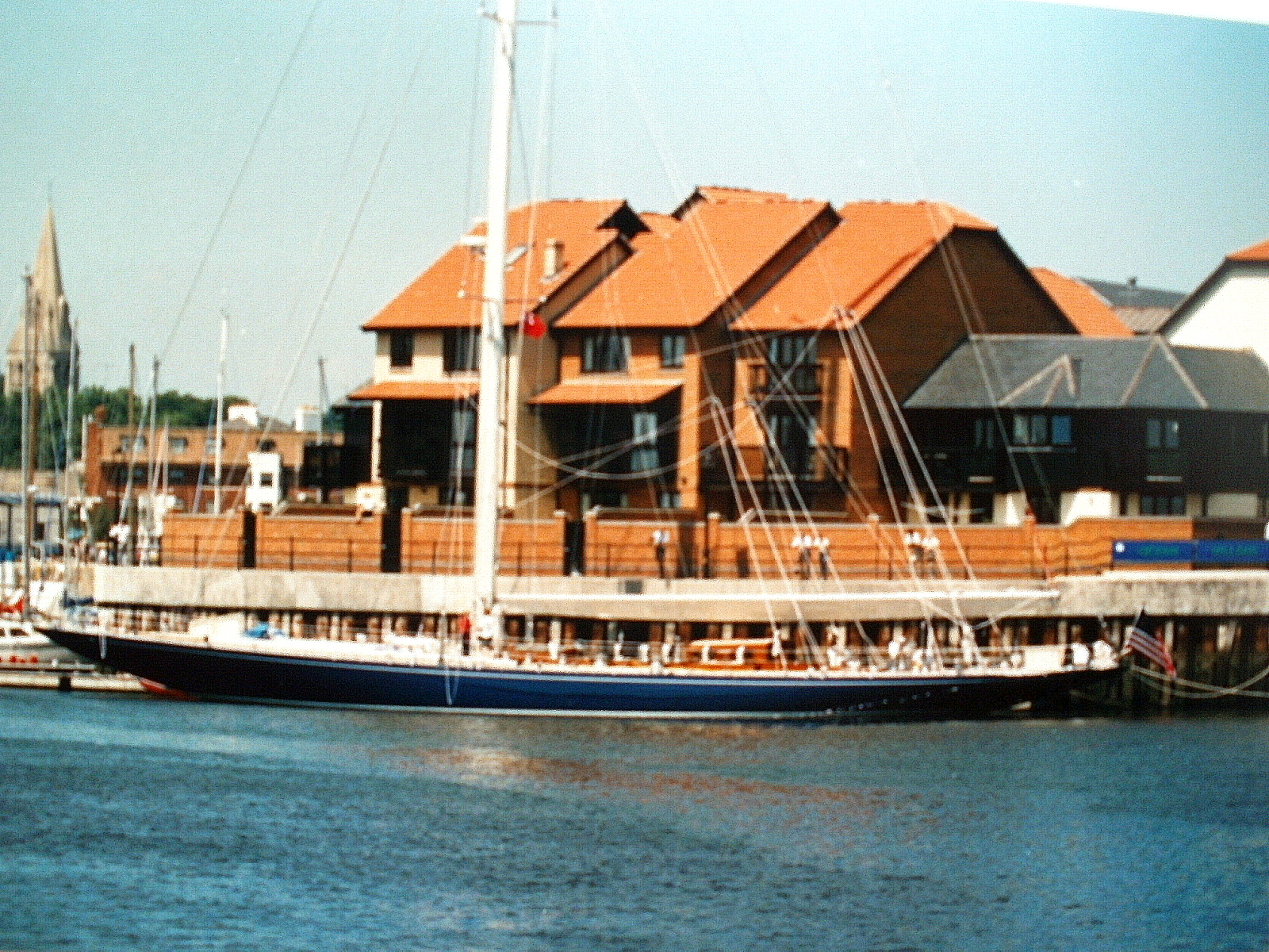 Shockwave40 Endeavour J Class Yacht Pictured 1980's Ocean