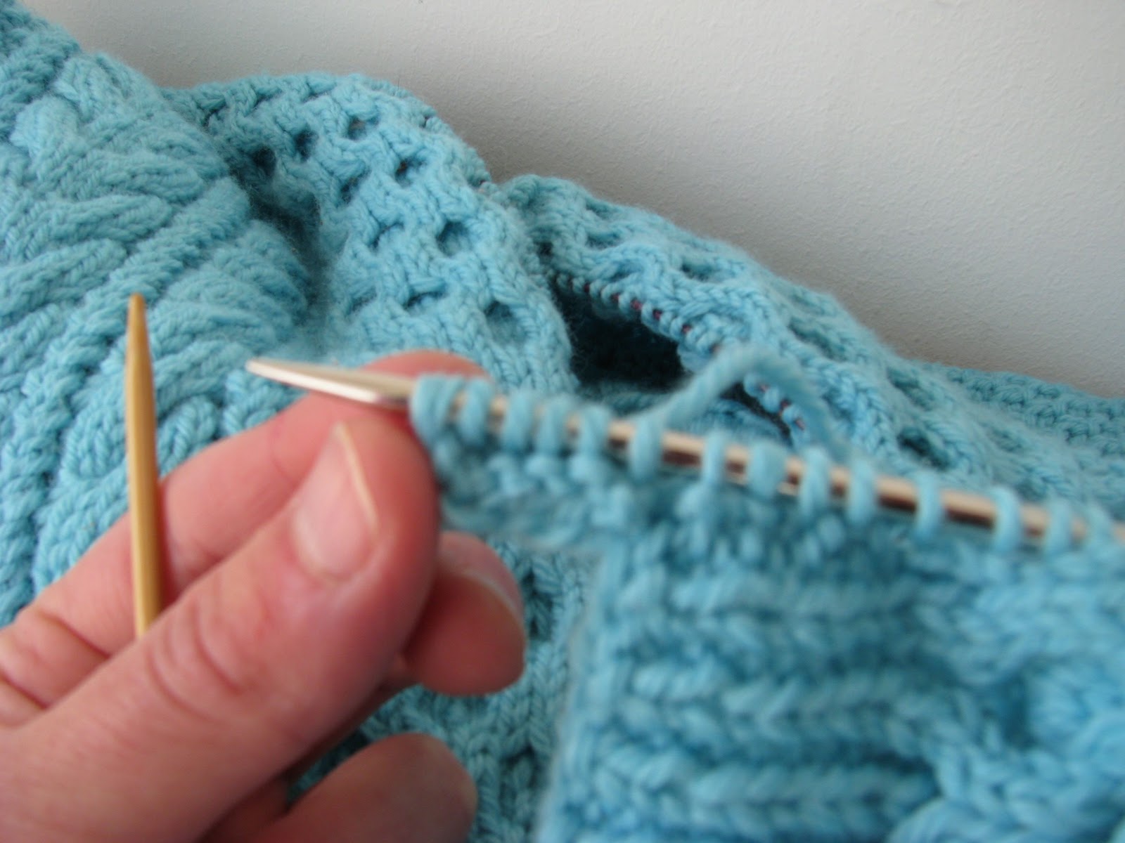 pleximama: A Half Tutorial: Garter Stitch Border