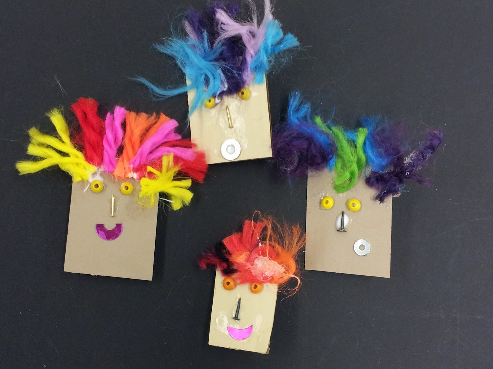 Brightest Crayon in the Blog Crazy Hair Day