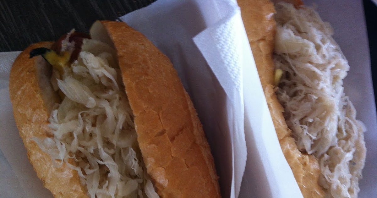 Queen Victoria Market Famous Bratwurst Sausage Roll