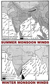 monsoon winds in india