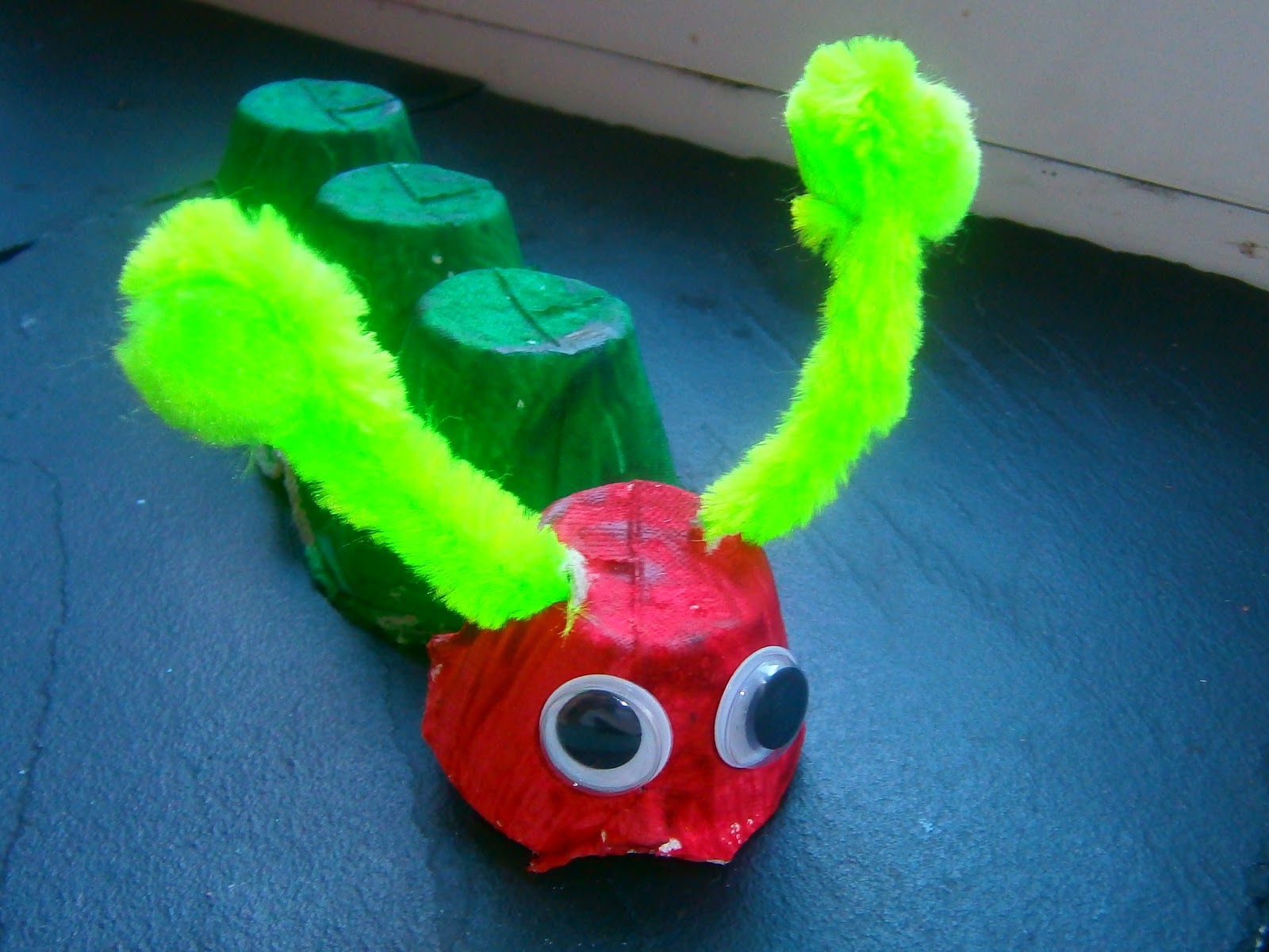 You, Me & The Mindee's Egg box craft