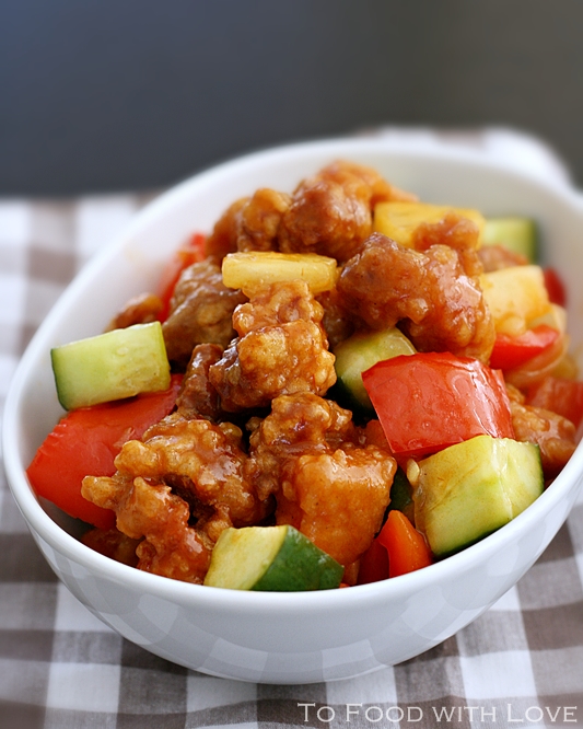 To Food with Love Sweet and Sour Pork