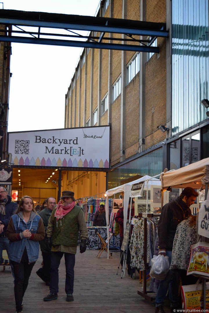 Shopping On Shoreditch High Street | London Must-Dos #eastlondon #shopping #bricklane #tips #retailtherapy #markets #shoreditch #traveltips Backyard Market - brick lane market