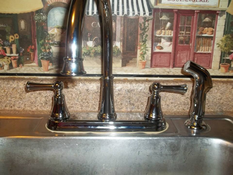 One Brown Mom How to Replace a Kitchen Faucet