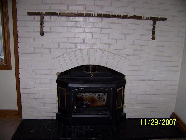 Brick Fireplace Remodel4