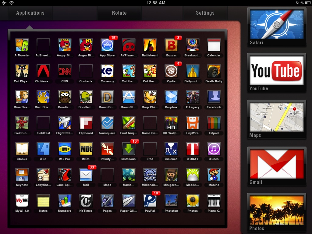 top dreamboard themes for ipad