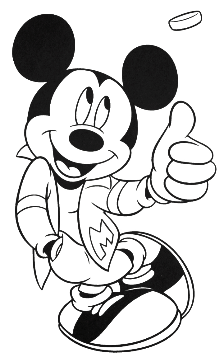 Mickey Mouse Coloring Pages Disney Coloring Pages