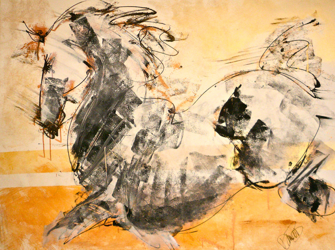 contemporary equine art