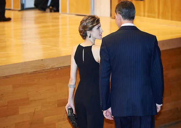 King Felipe of Spain and Queen Letizia of Spain attended 'XXIV Music Week' closing concert at the Principe Felipe Auditorium during the 'Princess of Asturias Awards 2015