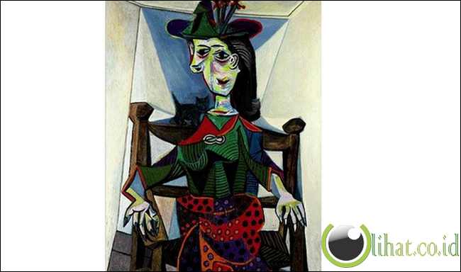 Dora Maar au Chat oleh Pablo Picasso Dora Maar au Chat oleh Pablo Picasso