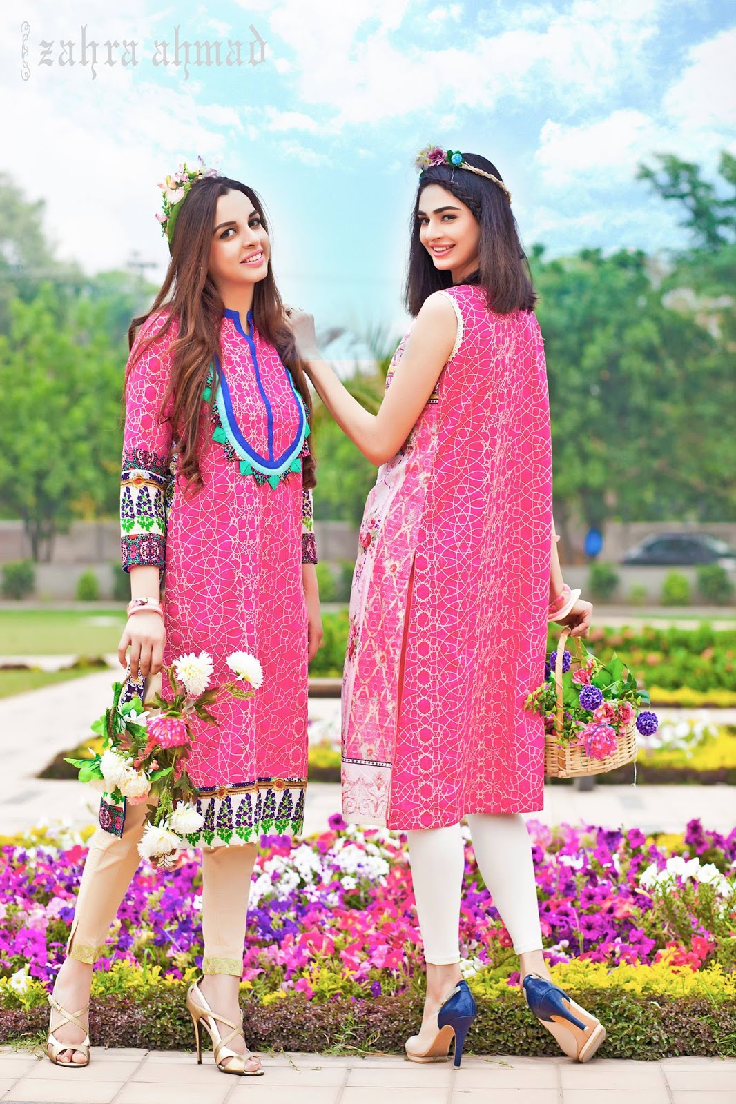 new Pakistani girls dresses designs by Zahra Ahmad Just Bridal