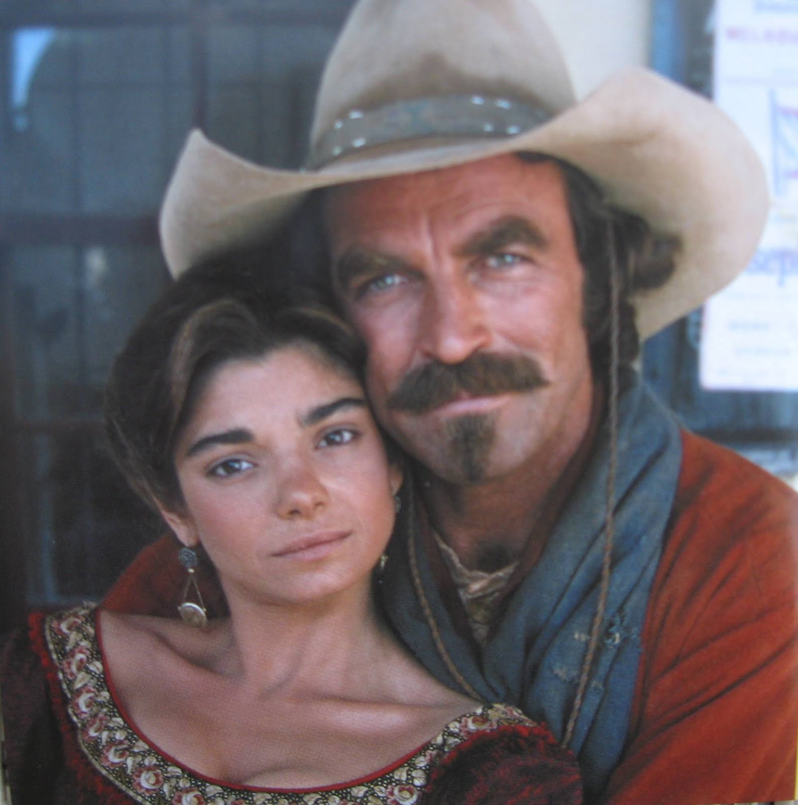 Quigley 'Tom Selleck' and Cora 'Laura San from "Quigley Down