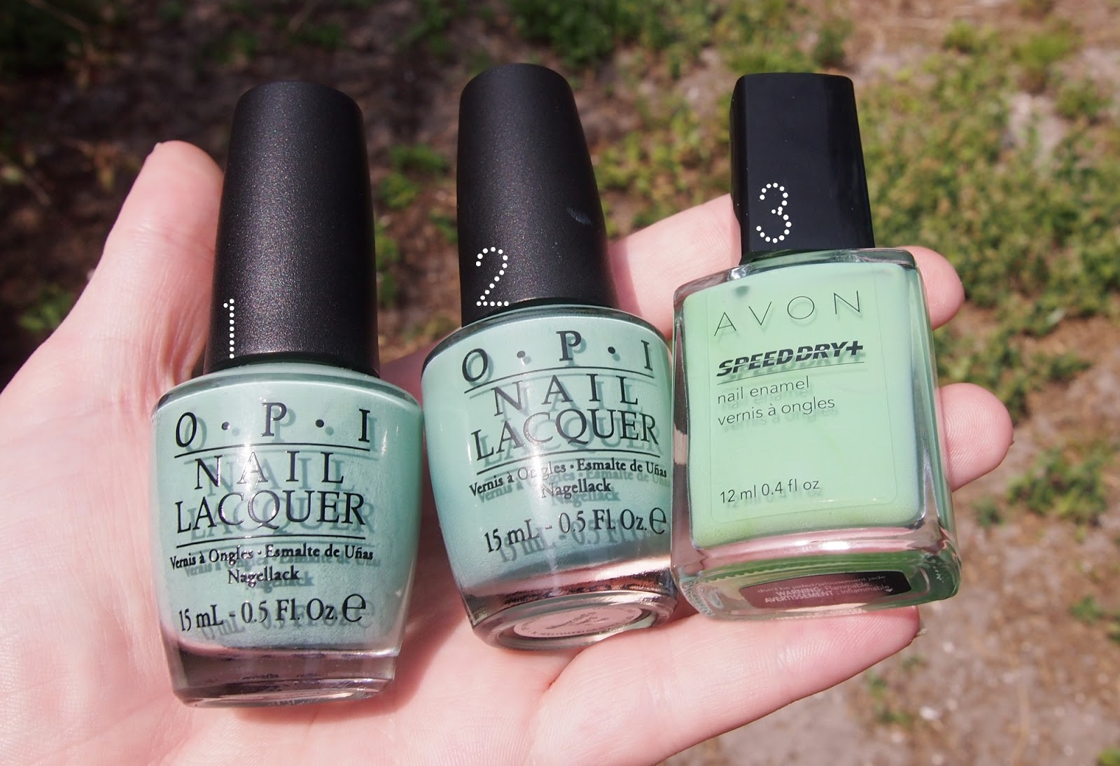 3. OPI Nail Lacquer in "Mermaid's Tears" - wide 7