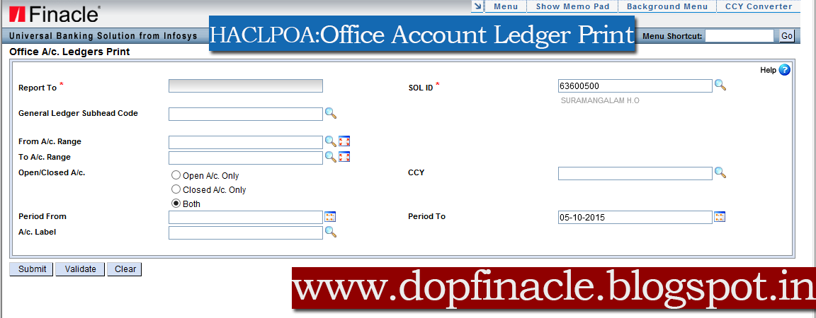 office ledger
