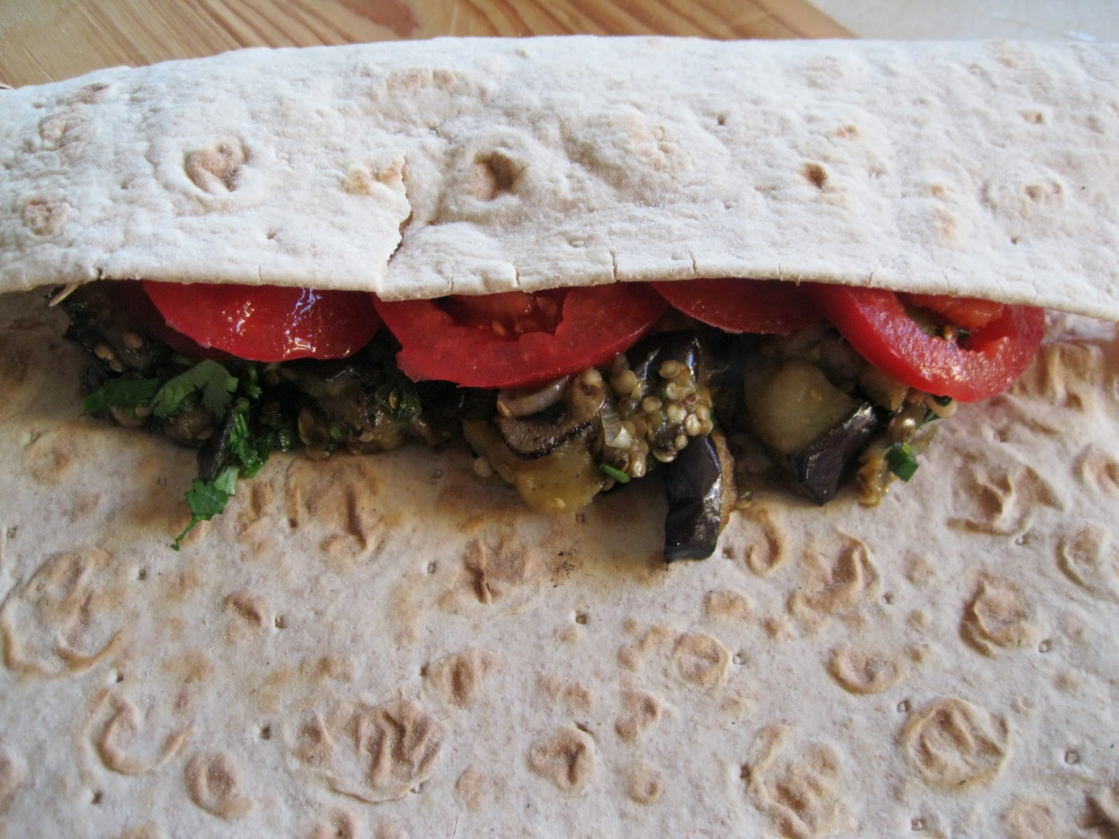 Grilled Eggplant Wrap My Take On Trader Joe's Eggplant Wrap Few