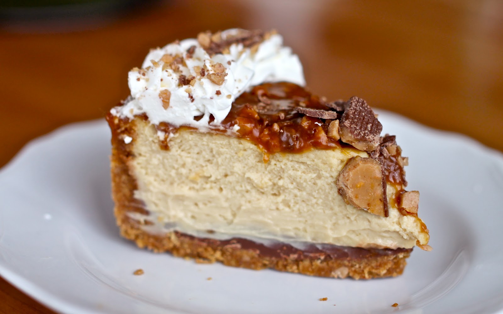 Toffee Crunch Cheesecake