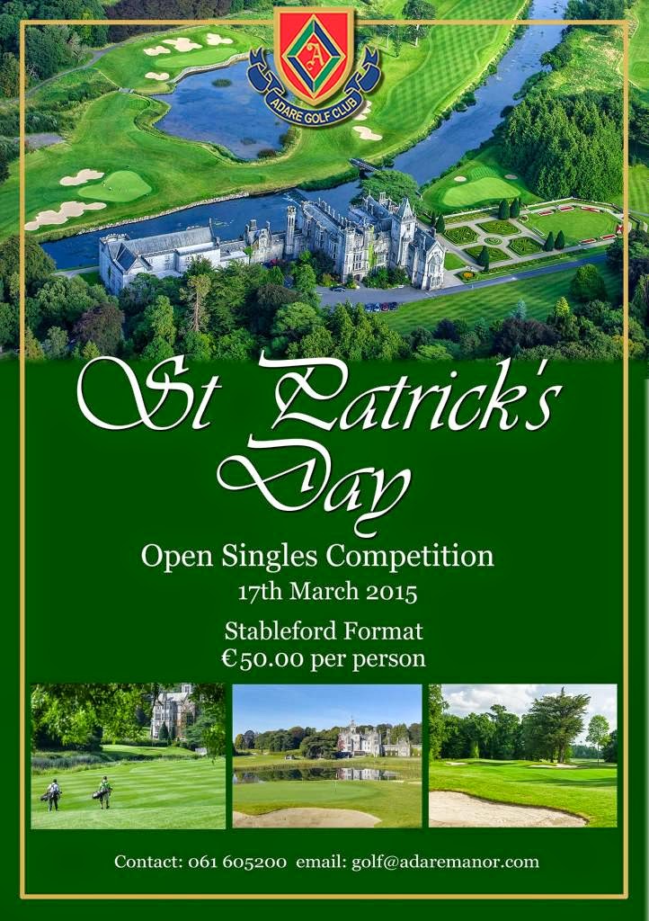 Hooked Ireland's Golf Courses St Patrick's Day Golf