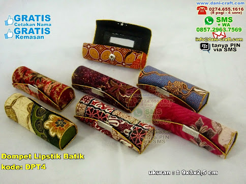 Dompet Lipstik Batik Karton Kain Batik