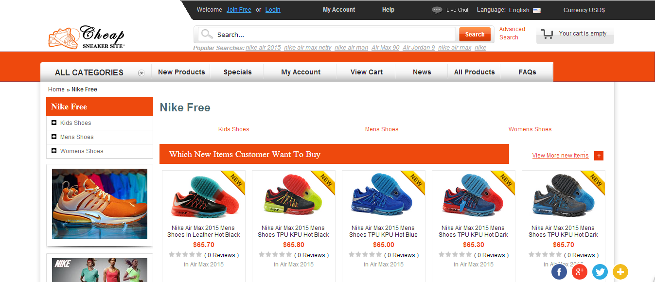 cheapest online sneaker store