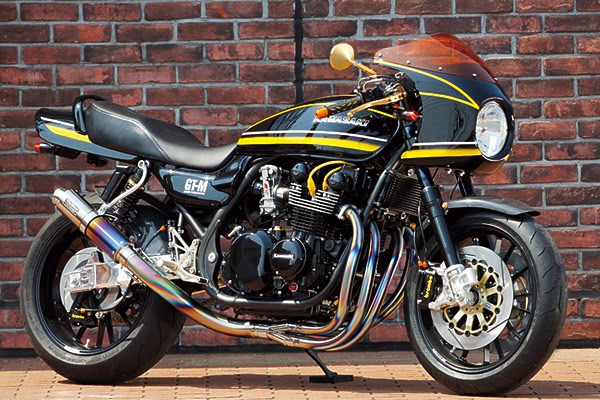 Racing Caf U00e8 Kawasaki Zephyr 750 No 007 By Bull Dock