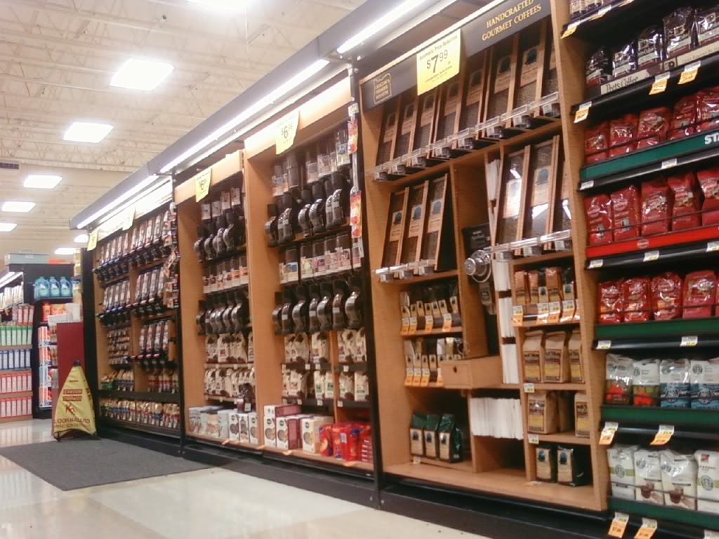 coffee aisle