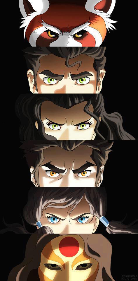 imagenes de amorios - Página 2 Avatar+korra++mako+bolin+asami+amon+pabu