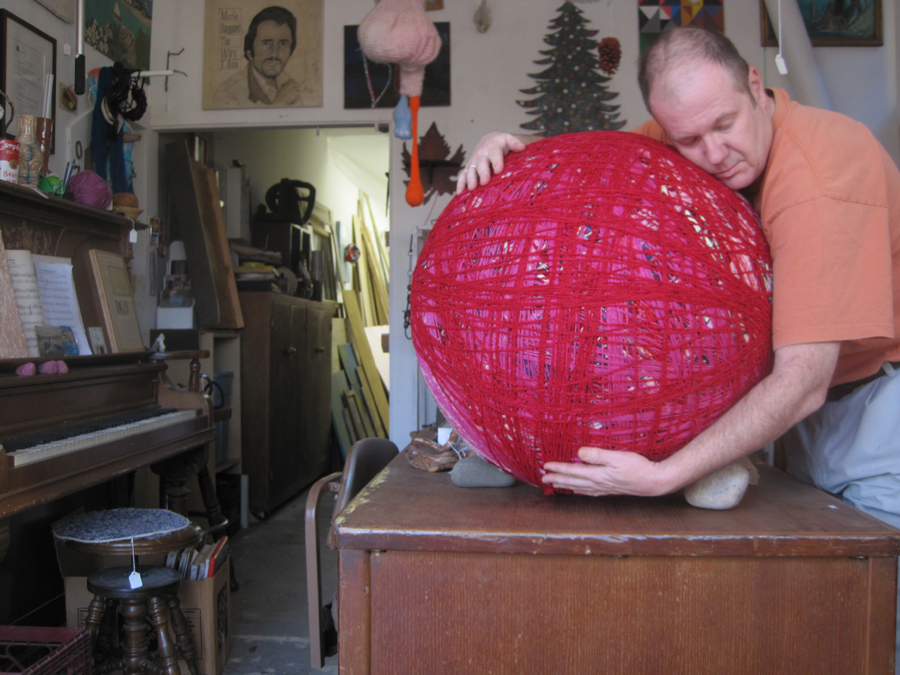 Giantest Yarn Ball in Houston