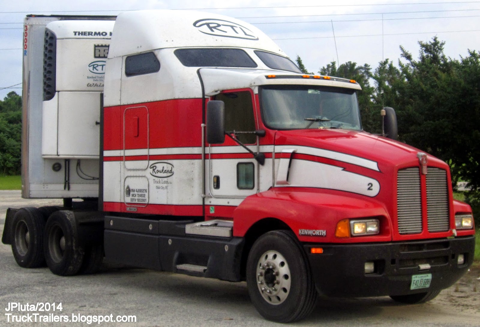 TRUCK TRAILER Transport Express Freight Logistic Diesel Mack Peterbilt