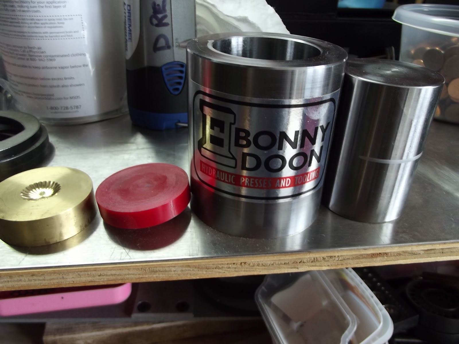 Homemade Jewelry Metal Press