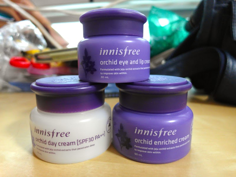 Innisfree Orchid Skincare Series Review lunarrive blog singapore