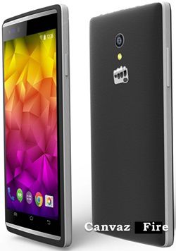 Micromax launches 4.5 inch Canvas Fire 4G Smartphone in India at Rs.6999