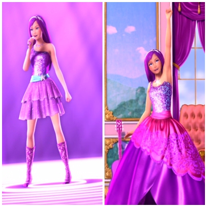 Sempre Barbie: Análise - Barbie a Princesa e a Popstar - Personagens