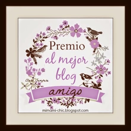 Premio al mejor blog amigo