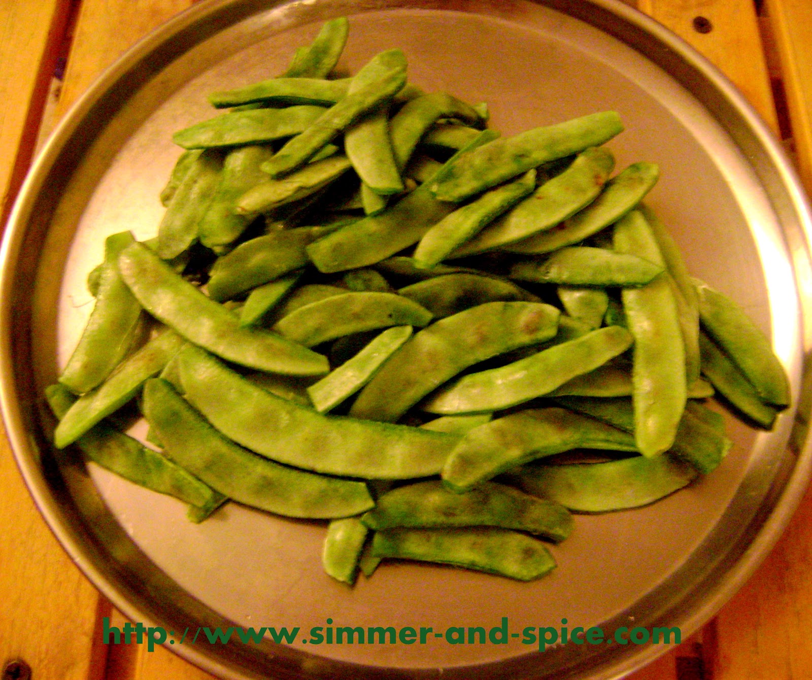 Indian Flat/Broad Beans Recipe ( Saem Aalu Sabzi) Paperblog