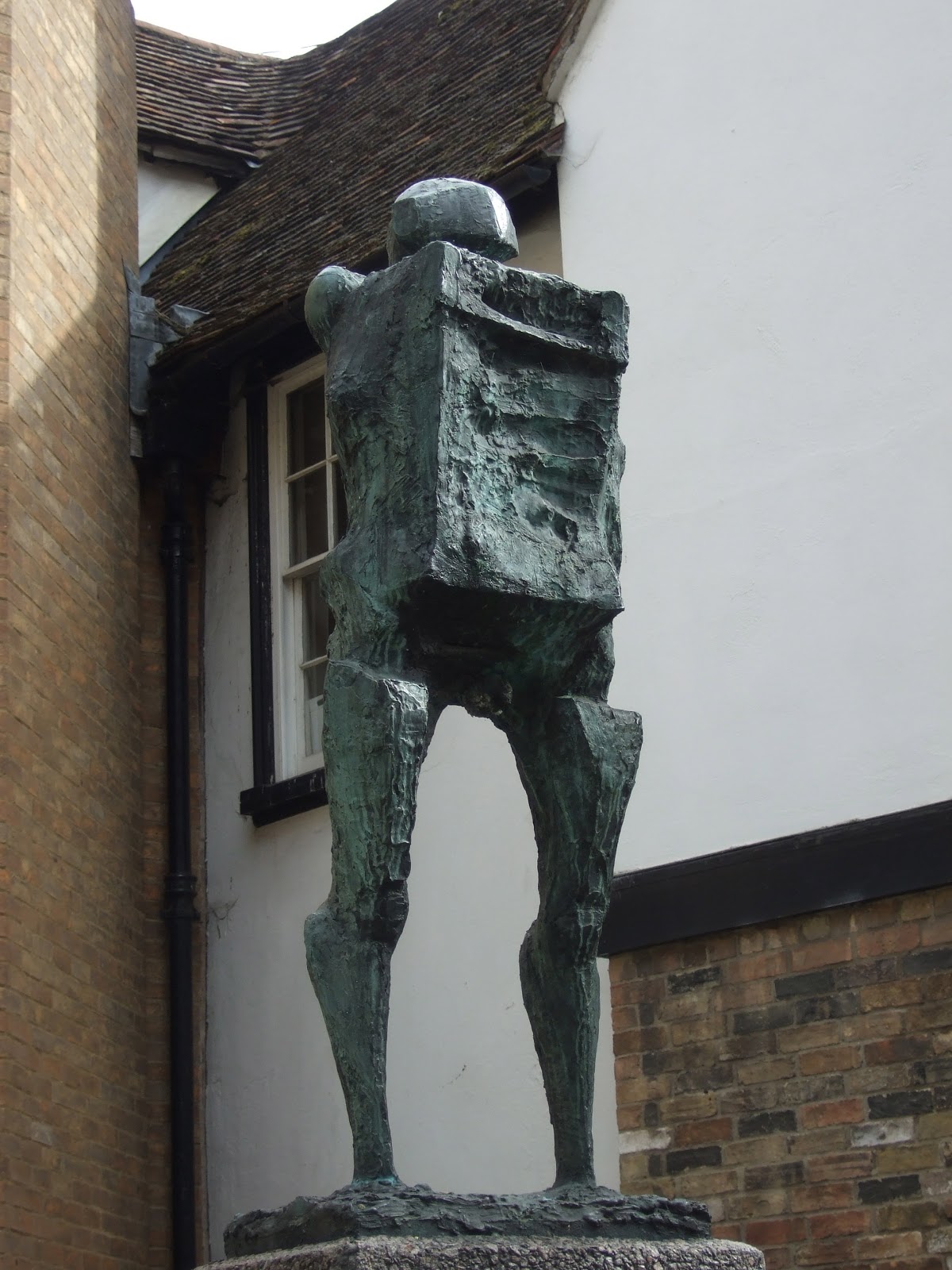 Art in Cambridge Talos Is this the ugliest statue in Cambridge?