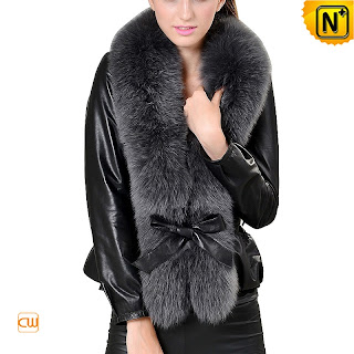 Women Fur Sheepskin Jacket