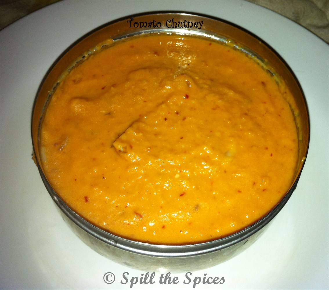 Tomato Chutney Thakkali Chutney Spill the Spices