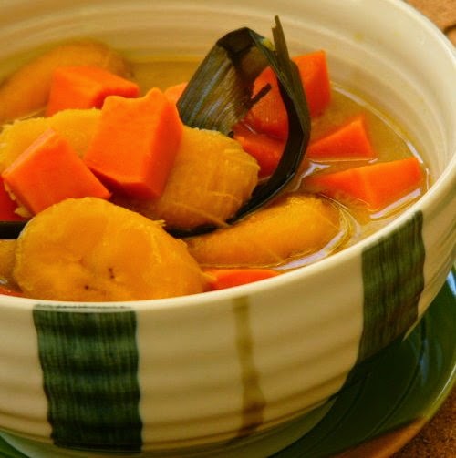 Cara Membuat Kolak Pisang Campur Ubi