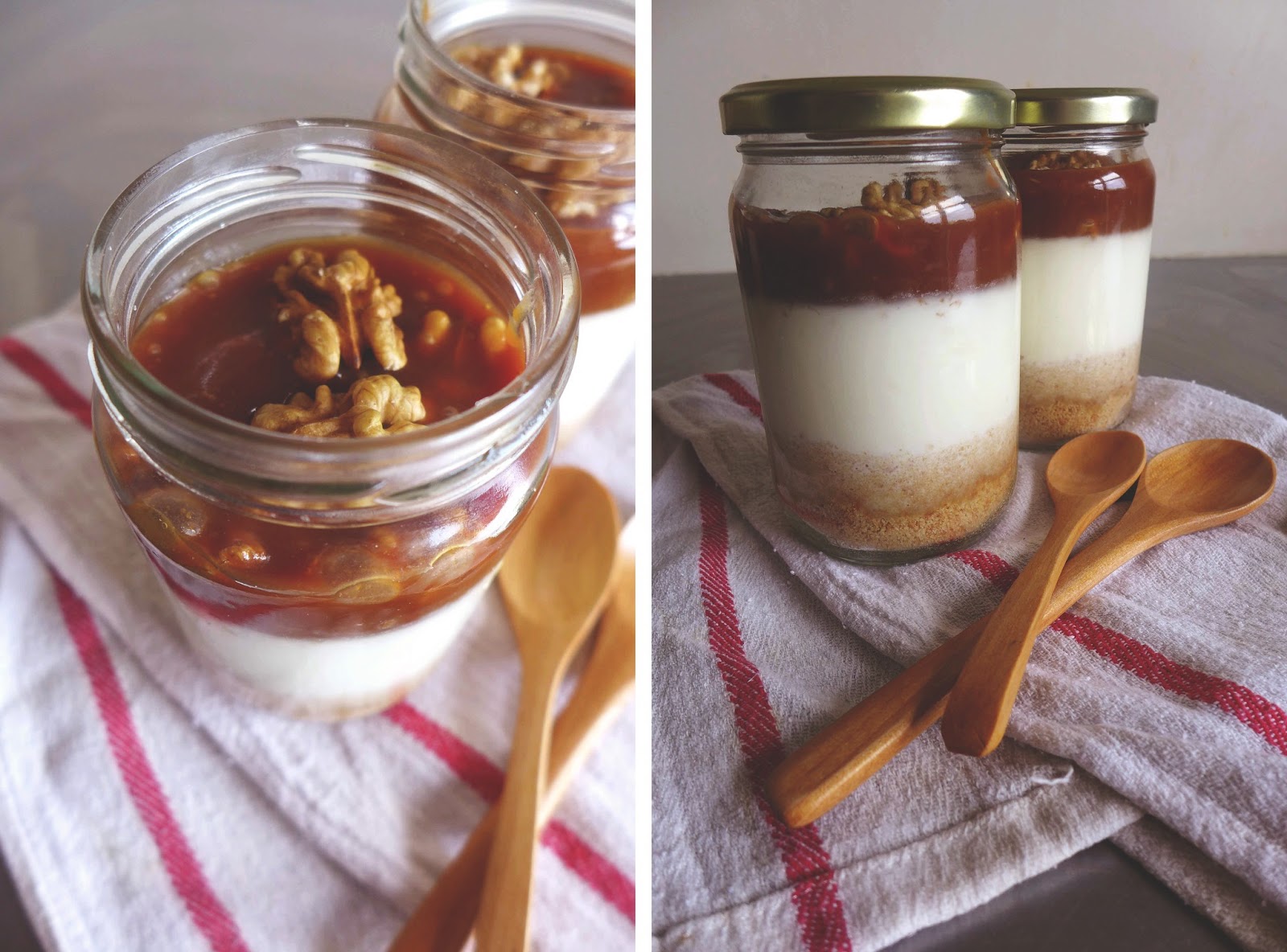 petiscosemiminhos Cheesecakes em frascos / Cheesecake in a jar