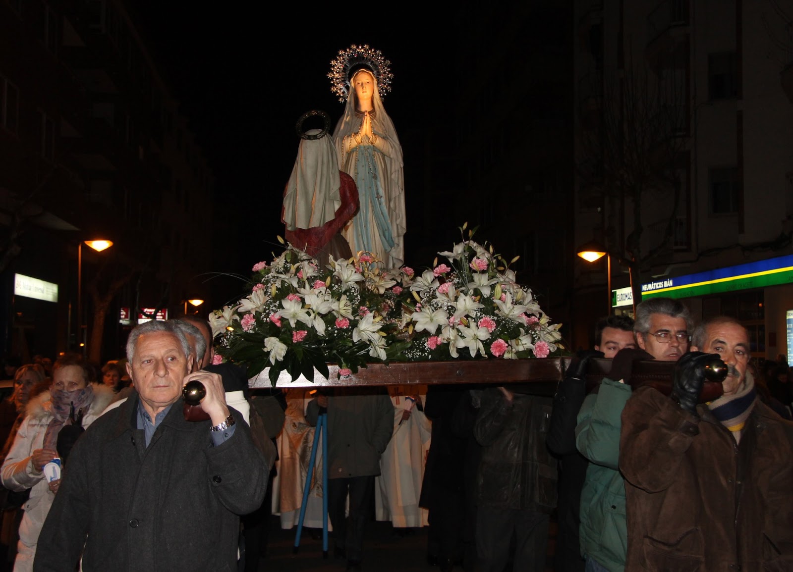 REPORTAJE Procesión de Nuestra Señora de Lourdes