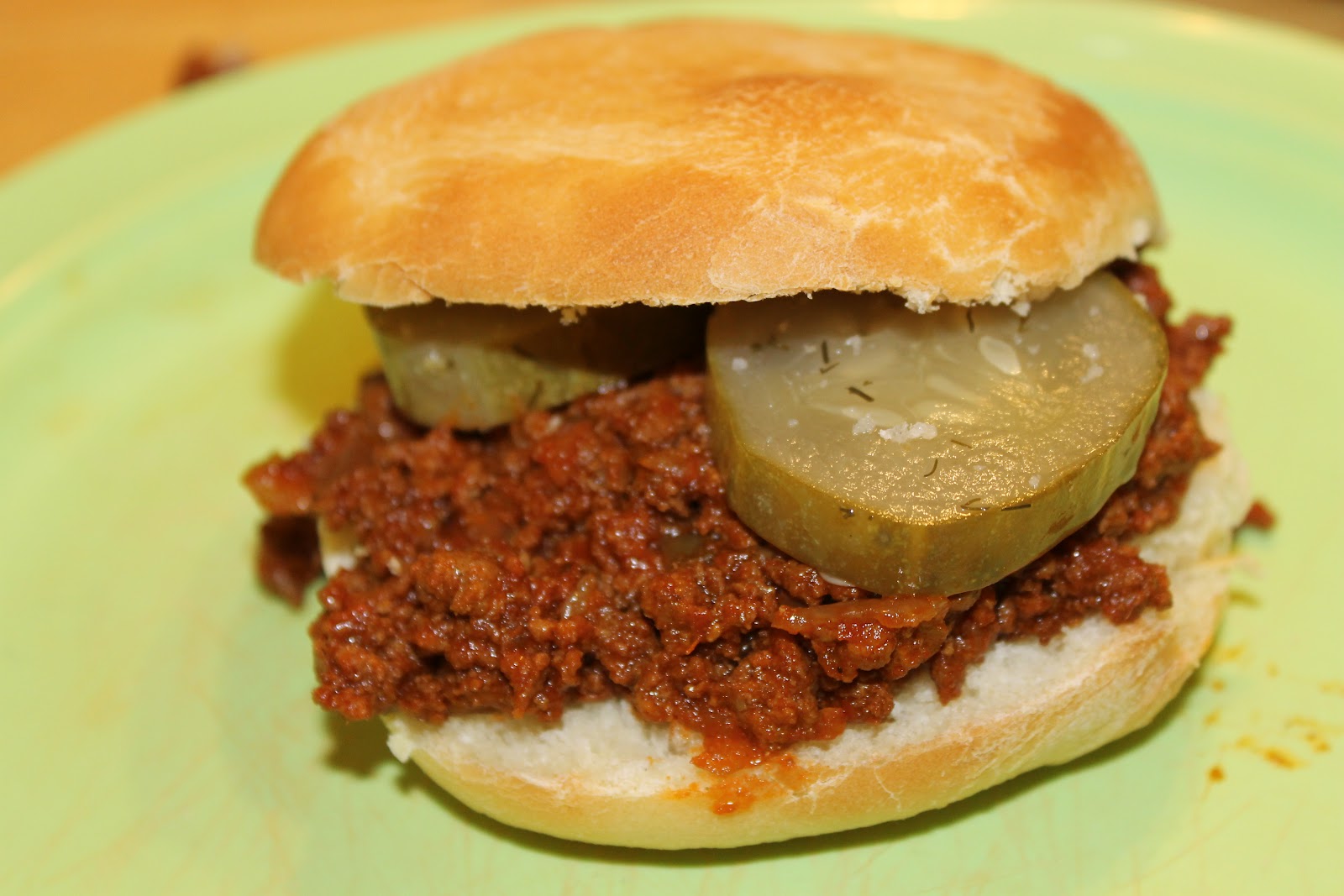 Nay's Yummy Goodness Crock Pot Sloppy Joes
