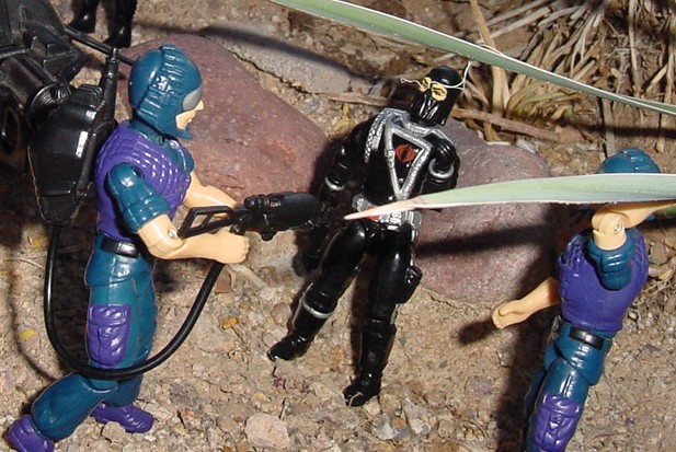 GI Joe Accessoire 1993 Dr avant//Cobra b.a.a.t Sub Machine Gun