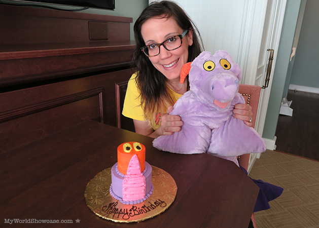 Figment Cake and Pillow Pet