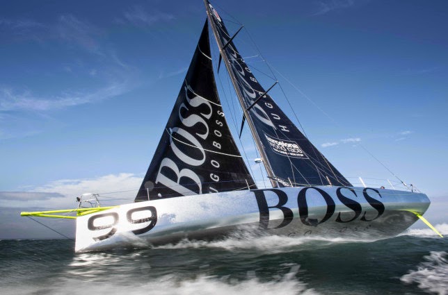 The new Hugo Boss (previously Virbac Paprec 3)  is on the water