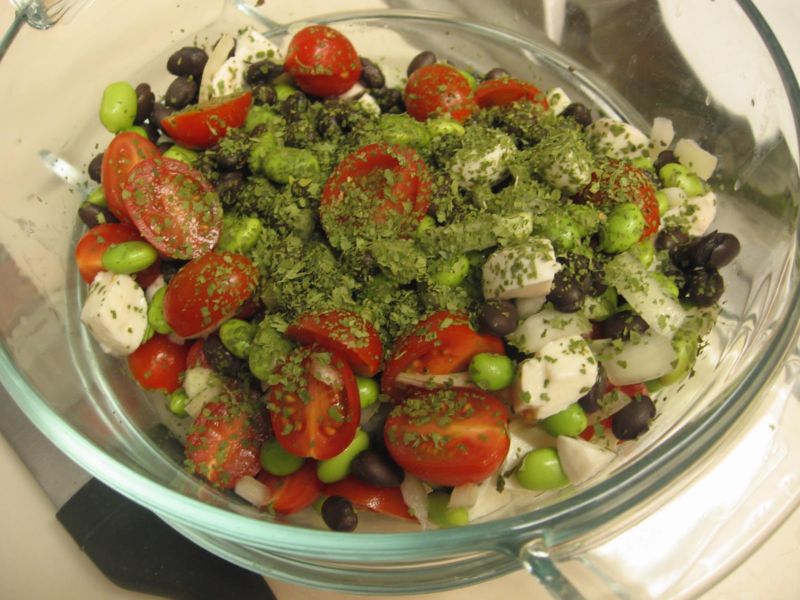 BS Cooks Black Bean & Edamame Salad