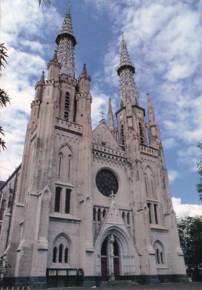 Colorful Indonesia: The Stunning of Jakarta Cathedral
