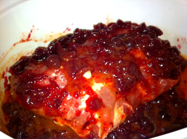 cranberry pork roast