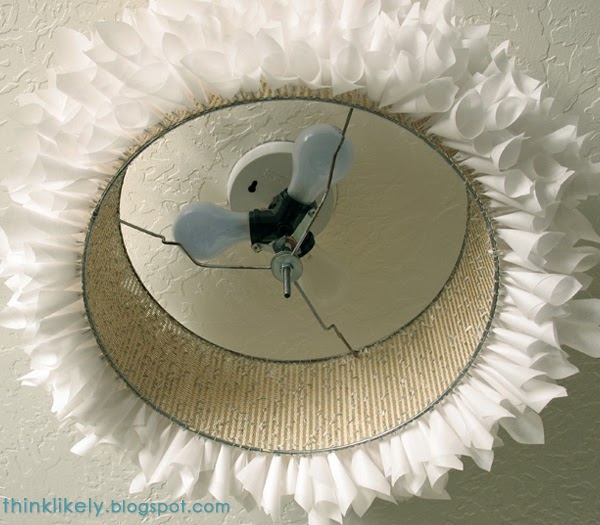 think likely Parchment Paper Lamp shade