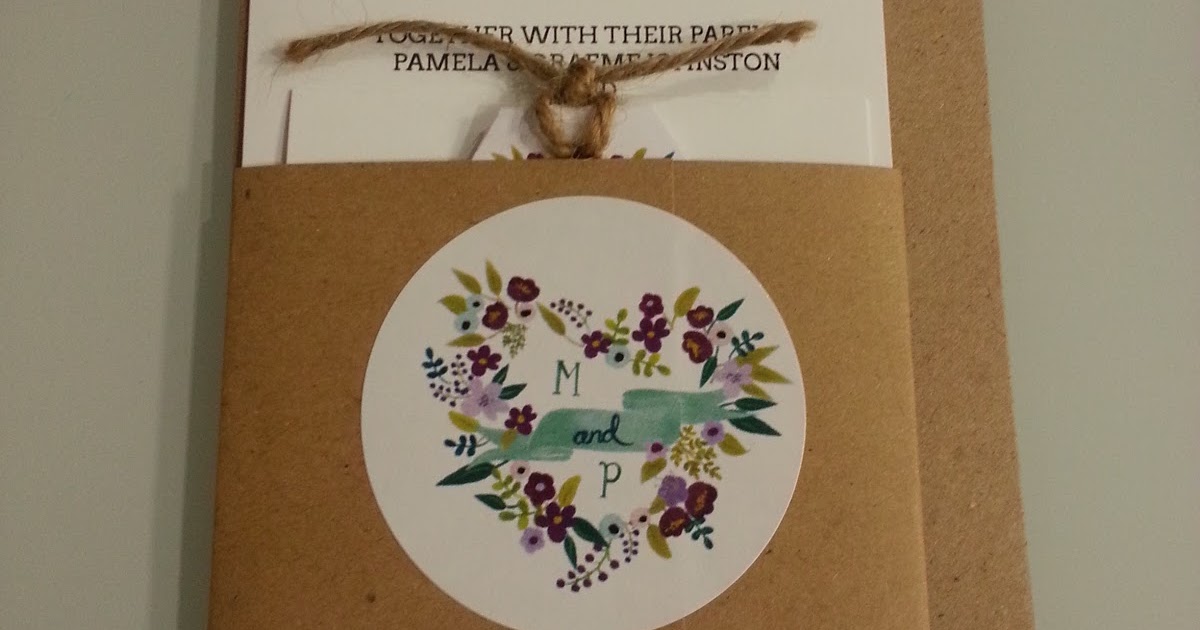 Jarrah Jungle DIY With Avery Wedding Invitation Pack